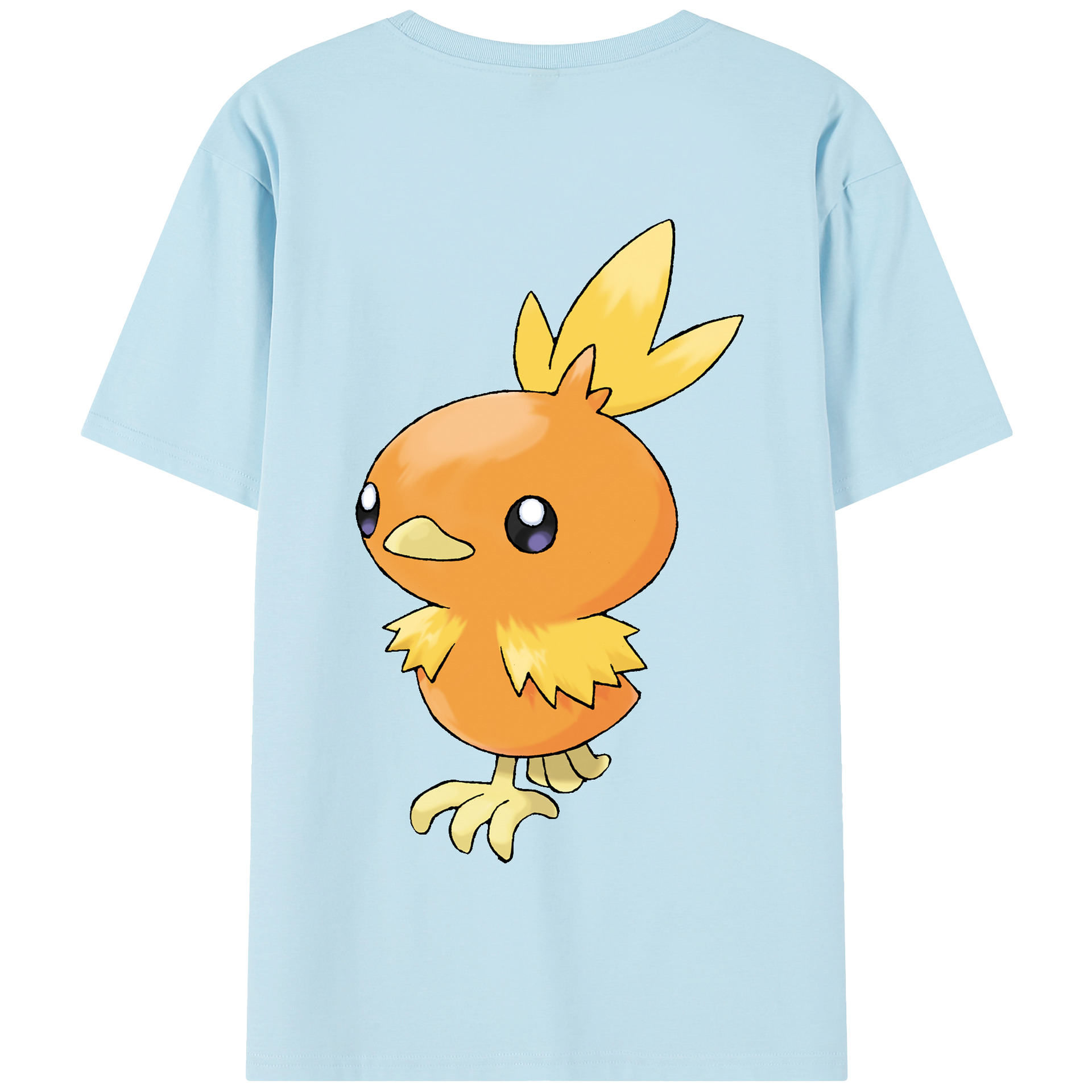 （画像用） ポケットモンスター Pokémon 綿100％半袖Tシャツ（背面プリント）